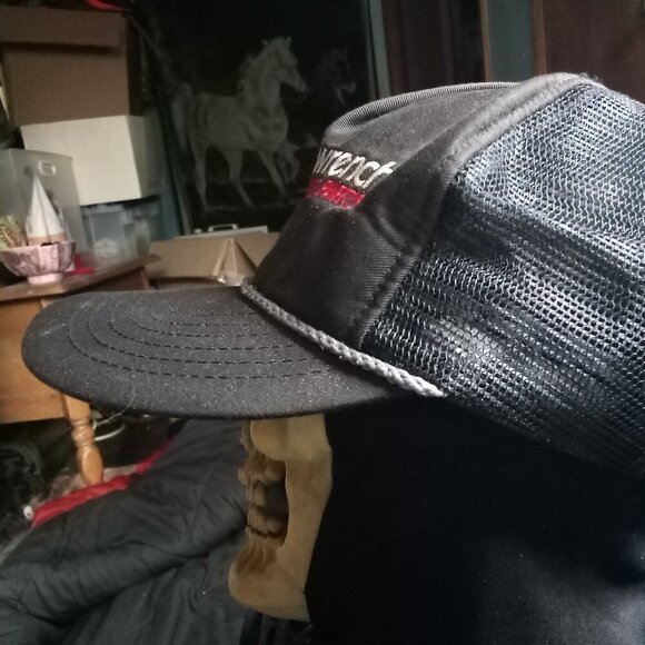 Vintage GM Goodwrench Performance Parts Rope Snap Trucker Hat Cap - Picture 3 of 8